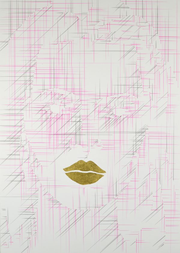 22 Kate 6 2 59·4x84·1cm ink 24kt gold leaf on paper 750GBP scaled