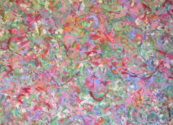 August Garden. Oil on Canvas. 61cm x 81 cm scaled