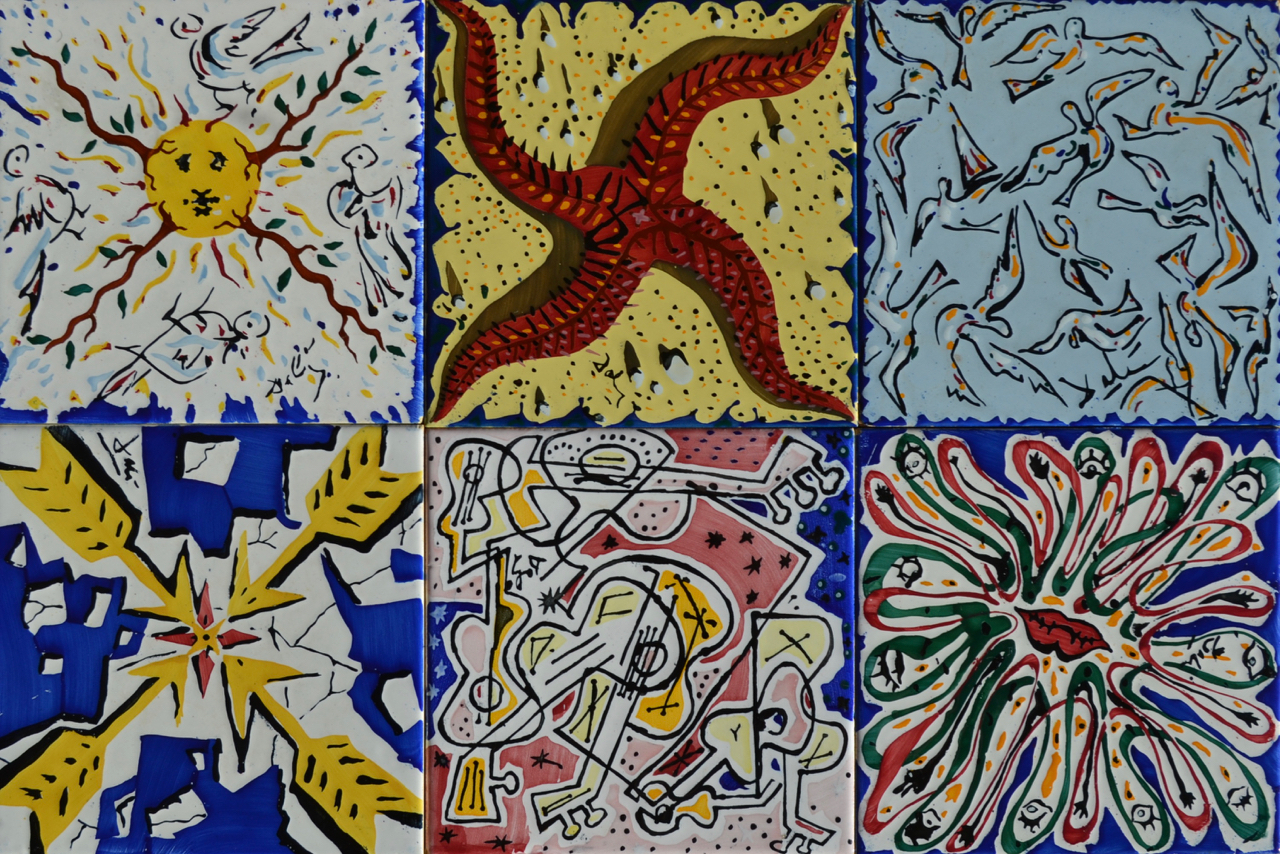 Ceramic Tiles by Salvador Dali "La Suite Catalane" Ceramic Tiles