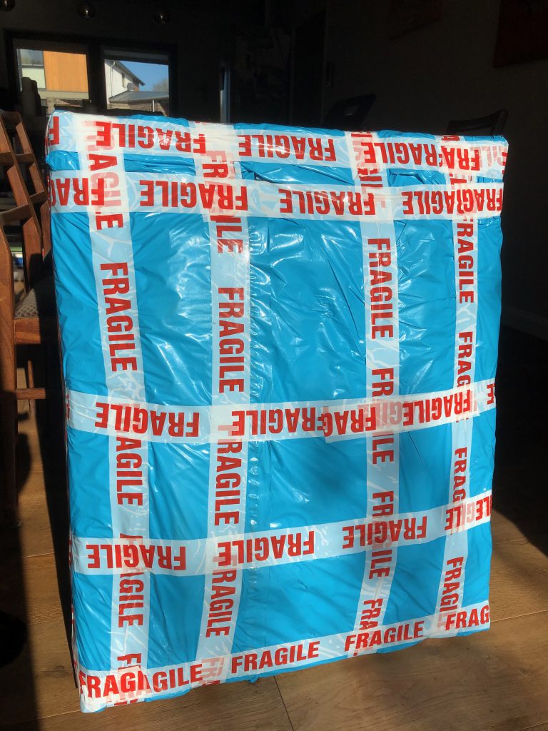 How To Pack A Painting For Shipping White Court Art