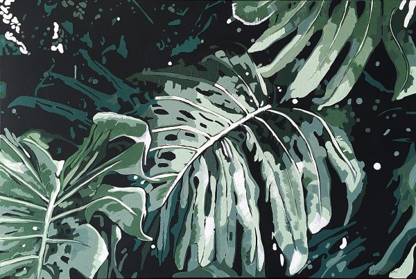 Leaves AcrylicOnCanvas 150x110 2015 copy