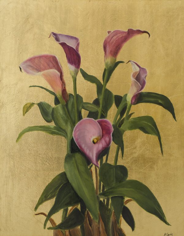 Pink Calla Lilies without frame scaled