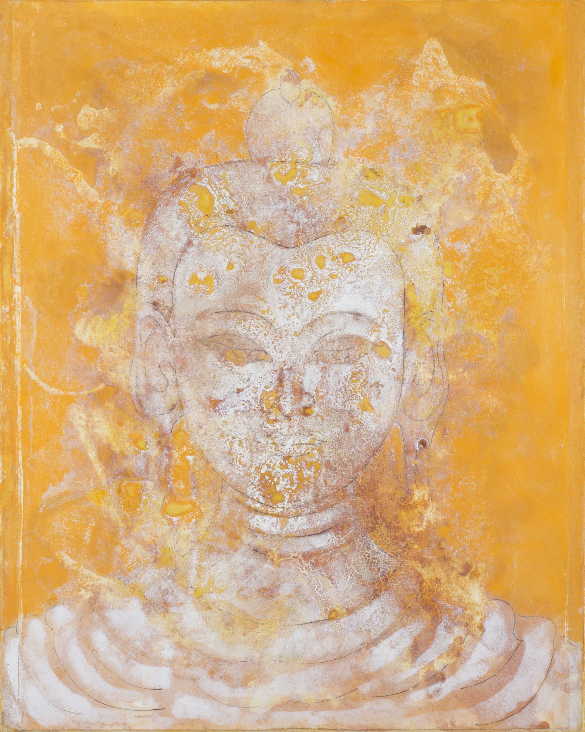 Saffron Buddha