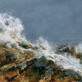 Tidal Surge 90x80cm Acrylic