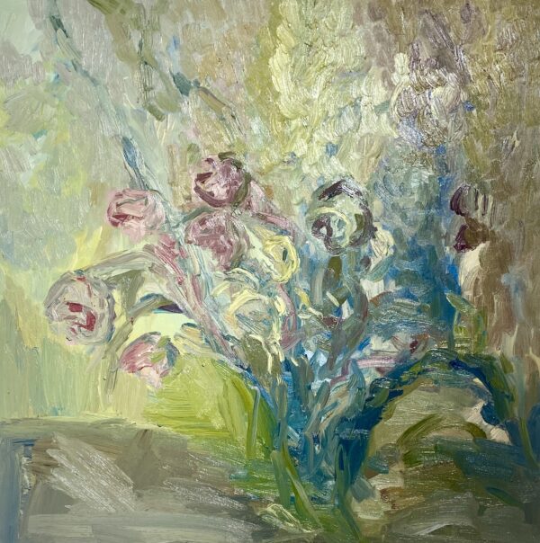 Flowers for adoration 100x100cm 2022 4250