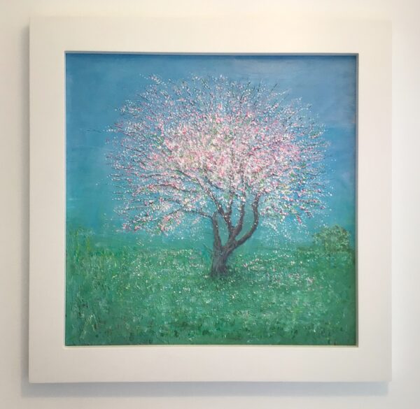 Apple Blossom frame on wall