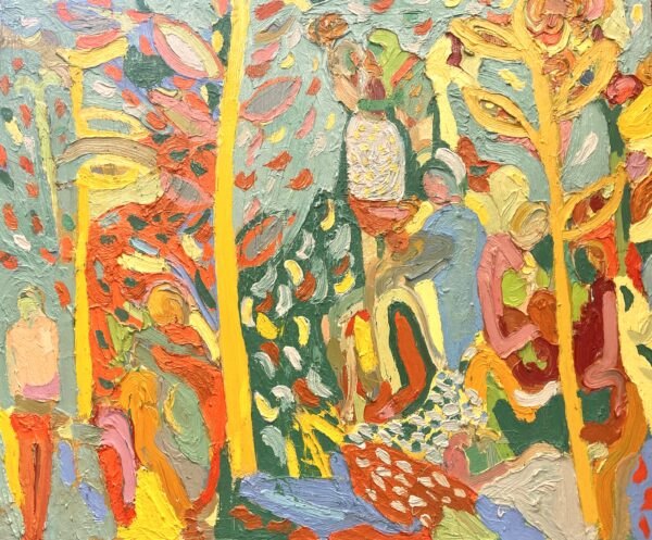 Lovers garden 100 120cm oil 4800 scaled