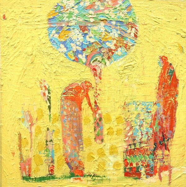 Watering the wishing tree