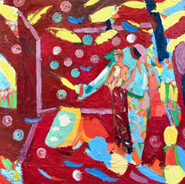 warm air 120 120cm oil canvas 5600