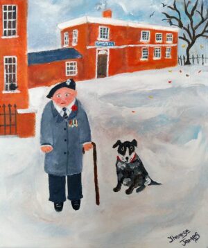 The Vereran and His Best Pal