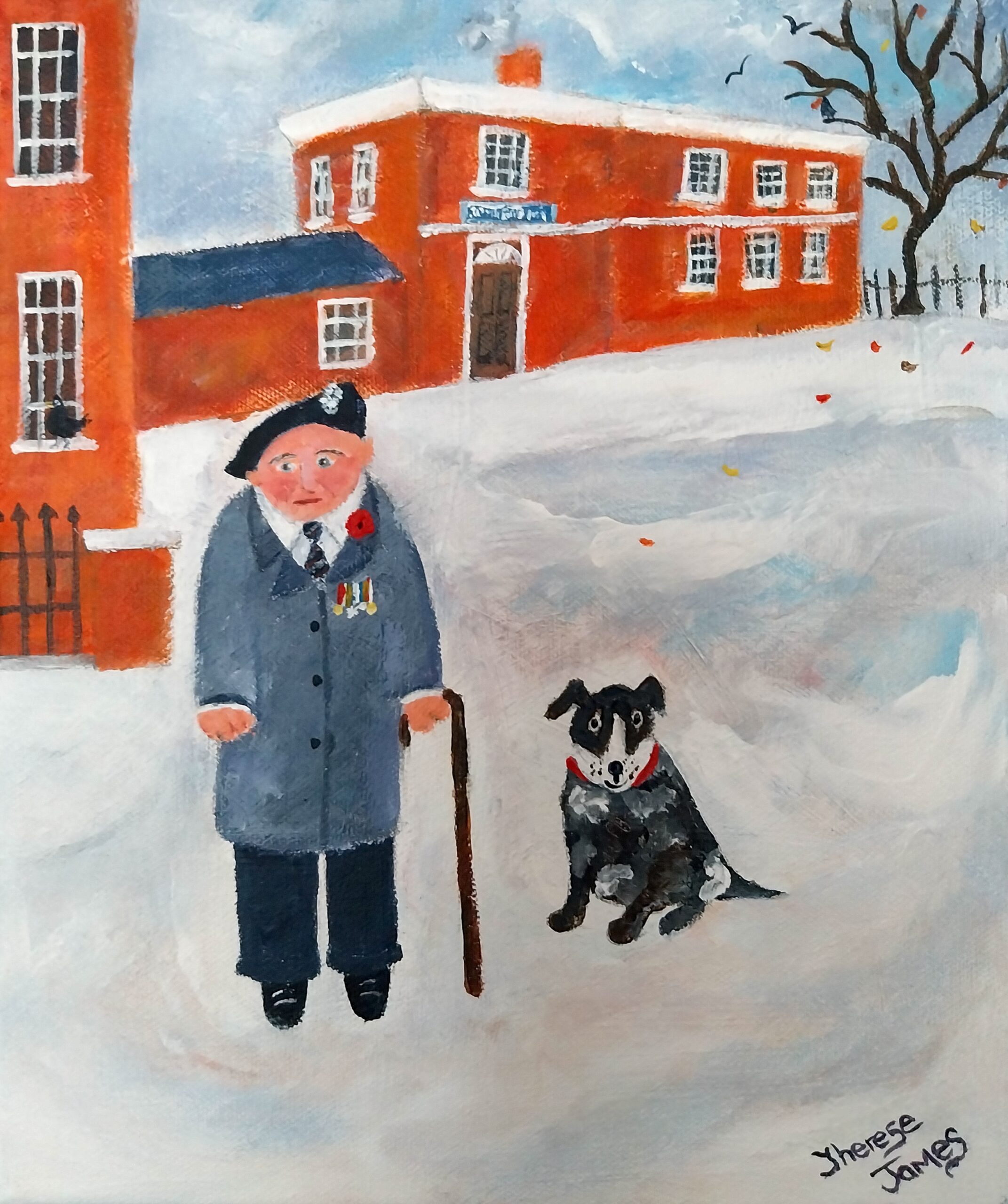 The Vereran and His Best Pal