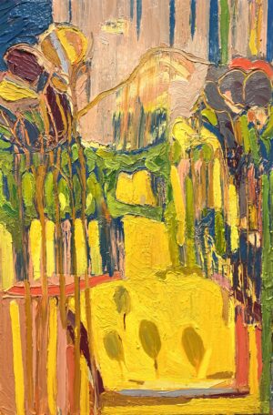 Four Small Mountain Trees